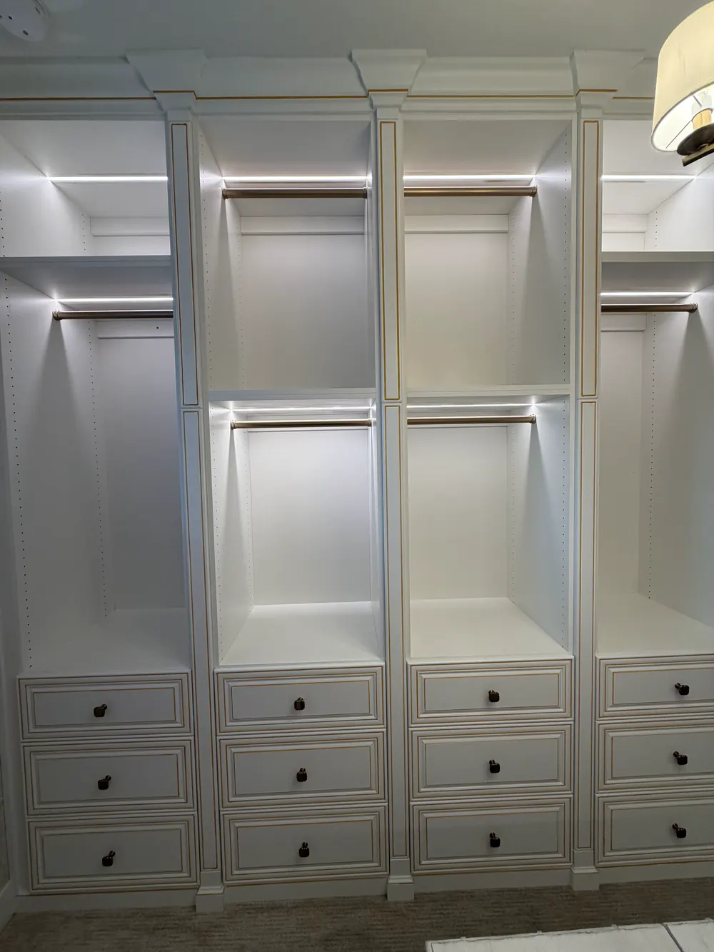 Custom closet by Gold Hammer LLC